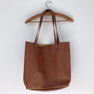 Fore Street Leather Tote Bag in Copper by Rogue Industries